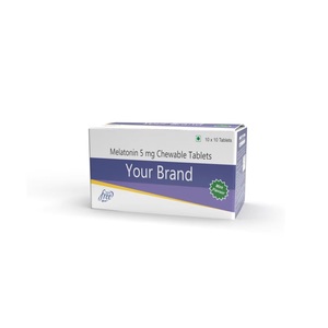 Wholesale Supply ODM Supply Melatonin 5mg Chewable Supplement Improves Sleep Quality and Helps <strong>Relax</strong> the Body and <strong>Mind</strong> for Sale