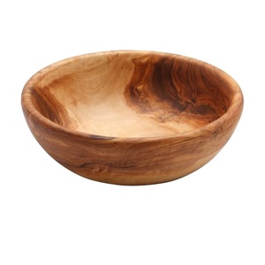 Ensemble de 2 bols à salade, décoration de table, bol en bois, design exclusif, vente chaude, bol à salade, fruits, service - Product Image 4