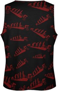 Evolution VTT Hommes Muscle Débardeur Sans Manches Workout Débardeurs Gym Fitness T-shirts Gilet - Product Image 4