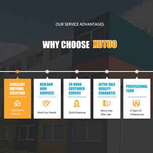 Gấp tùy chỉnh di chuyển di động prefab Container có thể gập lại nhà OEM xác minh bão bằng chứng đúc sẵn nhà phẳng gói - Product Image 6