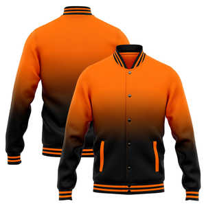 Custom Men's <b>Varsity</b> <b>Jackets</b> Casual Stand XL Breathable Polyester <b>Kids</b> Leather Sleeve College Baseball <b>jacket</b> for men - Product Image 6