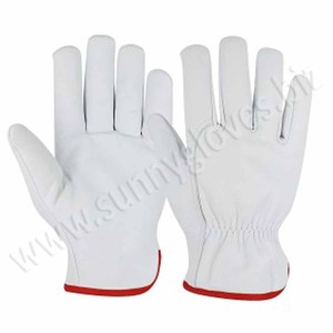 Gants de sécurité de travail mécanique en cuir, gants de conducteur en cuir - Product Image 6