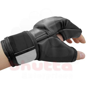Guantes de MMA BHUTTA ENTERPRISES de 12oz y 7oz, de Cuero PU, Profesionales, para Entrenamiento y Sparring, con Cierre de Velcro, Transpirables, de Microfibra - Product Image 3