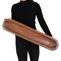 Bol à pâte en bois fabriqué à la main pour bougie et décoration de la maison bol de bougies parfumées en bois naturel pour la décoration de Noël