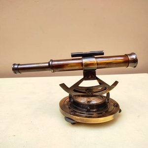 Calvin Handicraft Telescopio de latón náutico con reloj Brújula Metal Decoración para el hogar Artículo de regalo - Product Image 1