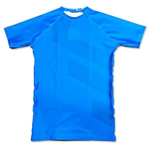 Camiseta de Compresión para Hombre, con Agarre de Silicona en la Cintura, Logotipo Personalizado OEM, MMA BJJ, Transpirable, Secado Rápido, UPF50, Ecológica, Deportiva - Product Image 1