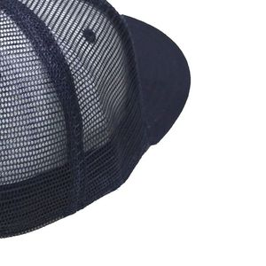 Date haute qualité prix 5 panneau Baseball noir lettre maille camionneur chapeau sur mesure classique casquette de Baseball - Product Image 6