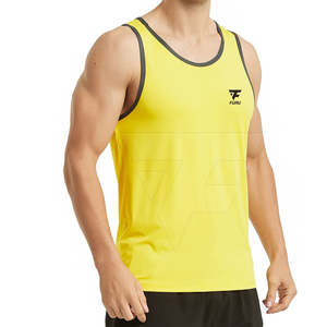 Camisetas sin mangas personalizadas para hombre transpirables con diseño personalizado - Product Image 5