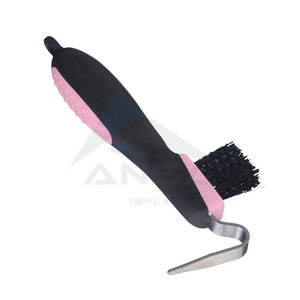 Brosse de nettoyage réutilisable pour chevaux en acier inoxydable texturé robuste pour grands animaux Kit de maréchal-ferrant essentiel accessoire - Product Image 6