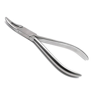 Bec dentaire orthodontique extra fin avec insert TC poignée dorée pince chirurgicale dentaire - Product Image 1