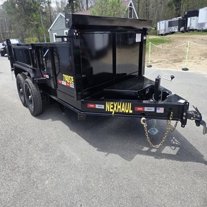 Factory Price Heavy Duty Hydraulic Dump <b>Trailer</b> Tipper <b>Trailer</b> for Construction Mining and <b>Farm</b> Use Available Now - Product Image 4