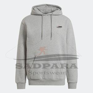 Sweats à capuche délavés vierges pour hommes lourds Logo personnalisé 100% sweats en coton éponge français surdimensionné unisexe Streetwear Hoodies - Product Image 1