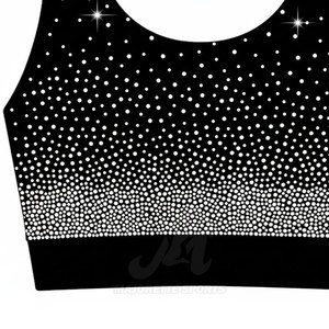 Sujetador deportivo cómodo para cheerleading, top atlético adecuado para entrenamiento, rendimiento y uso activo. - Product Image 6