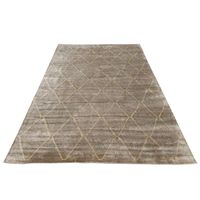 Große moderne persische Bambus seide rutsch feste mittlere Stapel hand gefertigte Luxus Comfort Cut Pile gestickte Teppich abstrakte Design Living