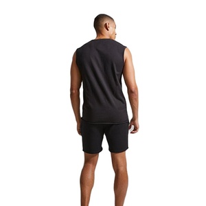 เสื้อกล้ามวิ่งออกกำลังกาย ใส่สบาย ทรงเข้ารูป น้ำหนักเบา ระบายอากาศได้ดี เป็นมิตรกับสิ่งแวดล้อม ผลิตจากโพลีเอสเตอร์/คอตตอน คอเสื้อยาว สำหรับผู้ชาย - Product Image 5