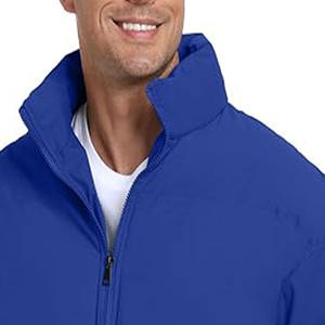Men's Stand Collar Winter <b>Waterproof</b> <b>Padded</b> Bubble <b>Jacket</b> Quilted Outdoor Custom Puffer <b>Jacket</b> Men made by Dress Sports - Product Image 2