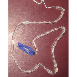 Perles en cristal carrées faites à la main, bleues, transparentes, arc-en-ciel, dorées, pour la fabrication de bijoux, perles en vrac, tailles 3 mm, 4 mm, 6 mm, boîte - Product Image 1