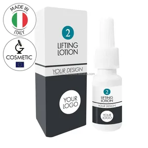 Bouteille blanche en plastique avec distributeur de buse, LOTION de levage de stratification de sourcils de 20ml de marque privée fabriquée en italie - Product Image 1