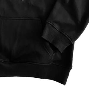 Sweat-shirts à capuche zippés pour hommes, de marque, brodés, effet vieilli, en molleton épais 100% coton French Terry, style urbain, hiver - Product Image 5