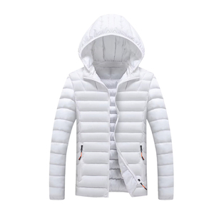 Vestes matelassées en laine personnalisées, manteaux d'hiver imperméables avec étiquettes personnalisées, vente en gros de vestes bomber pour hommes d'extérieur - Product Image 1