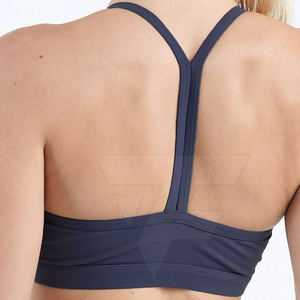 Soutien-gorge de sport pour femme de haute qualité, personnalisé, respirant, écologique, teint en pièce, léger, avec doublure en spandex, lavé sur mesure - Product Image 5