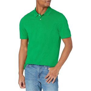 Chemises polo pour hommes respirantes 100% coton Vêtements de sport de haute qualité Polo T-shirt Logo personnalisé T-shirt pour hommes - Product Image 2