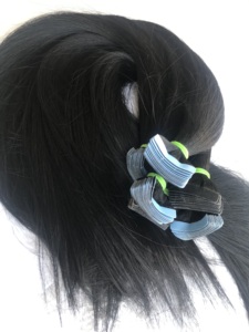 Extensión de cabello humano Remy de un solo estiramiento, cinta de Color indio n. ° 1 para extensiones de cabello, cutícula, extensión de cabello 100% humano - Product Image 3