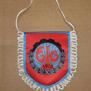 Bandera Personalizada de Lujo Tejida de Alta Calidad al por Mayor con Imán Cosido y Borlas - Product Image 5