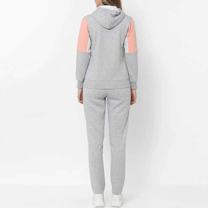 Nuevo chándal elegante para mujer con logotipo personalizado de dos piezas de gran tamaño al por mayor precio barato chándal para mujer - Product Image 2
