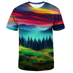 Oem/odm เสื้อยืดพิมพ์ลายโพลีเอสเตอร์แบบระเหิดแห้งเร็วดีไซน์พิมพ์โลโก้ตามสั่ง - Product Image 5