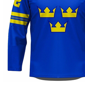Vêtements de sport, fabrication directe, maillots de hockey sur glace de haute qualité, sublimés, extensibles, confortables, uniformes pour les équipes de compétition - Product Image 3