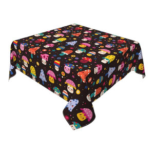 Manteles de algodón puro 100%, recién llegados, decoración del hogar, técnica de tejido bordado impreso personalizado - Product Image 1