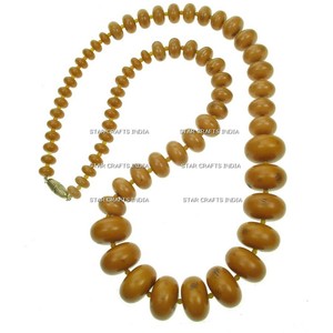 Handmade Women <b>Necklace</b> Resin Big <b>Beads</b> and Leather Cord Statement <b>Chunky</b> Beaded <b>Necklaces</b> Fashion Jewelry - Product Image 6