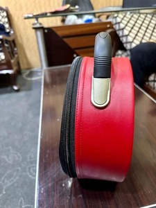 Freemason Masonic Fez Cap Case Premium Imitation Leather, Portable Hat Storage & Display Box (<b>Red</b>) - Product Image 6