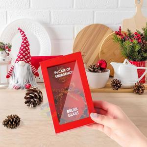 Caja <span class=keywords><strong>de</strong></span> <span class=keywords><strong>Emergencia</strong></span> Divertida con Martillo - Decoración <span class=keywords><strong>de</strong></span> Escritorio Metálica Personalizada y Regalo Original - Product Image 5