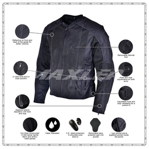 Chaqueta Impermeable para Motocross, Talla Grande, Ropa de Motociclismo, Chaqueta Oxford para Moto - Product Image 5