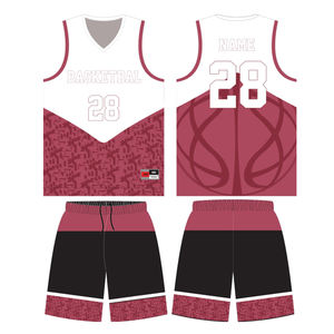 Vente en gros uniforme de basket-ball équipe d'entraînement hommes adultes respirant conception uniforme de basket-ball maillot de basket-ball - Product Image 5