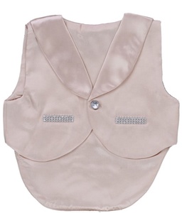 ชุดหมีแขนยาวผ้าฝ้ายสีเบจ100% สำหรับเด็กทารกชายชุดหมีแขนยาวทำจากไม้ไผ่ออกแบบได้ตามต้องการ5ชิ้น - Product Image 4