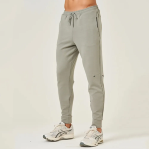 Conjunto Deportivo de Invierno 2025 para Hombre, Estampado Sólido, Poliéster/Algodón, Chaqueta Cortavientos con Capucha, Cintura Elástica, Forro Polar, Corte Regular - Product Image 4