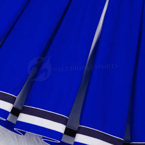 ชุดเชียร์ลีดเดอร์แขนกุดสำหรับผู้หญิง,ชุดเชียร์ลีดเดอร์ชุดเดรสกระโปรงแบบระเหิด - Product Image 6