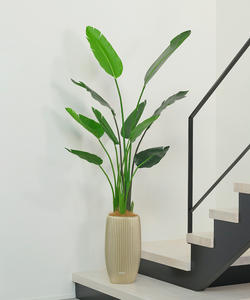 Vente en gros EMILIO ROBBA Grande plante artificielle d'intérieur réaliste Feuilles vertes Grand jardin Verdure Top Flower Designers du Japon - Product Image 6