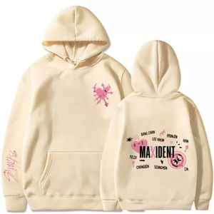 Sudadera con Capucha Oversize de Invierno Straykids Maxident Personalizada, Bordada, 100% Algodón, Transpirable, para Hombre y Mujer - Product Image 5