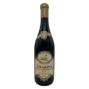 Top Italiaanse Kwaliteit Amarone Della Valpolicella Docg Zelos 0,75 Lt Premium Rode Wijn Voor De Detailhandel