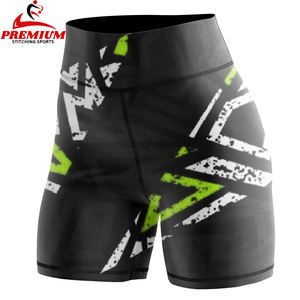 Shorts de cyclisme personnalisés pour femmes, course à pied, VTT, taille haute, blanc, shorts de vélo personnalisés pour femmes - Product Image 5