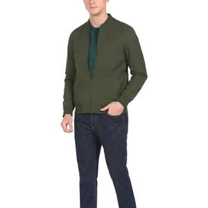 Chaquetas de manga larga para hombre hechas con material de LICRA 100%, chaquetas de LICRA de estilo callejero de secado rápido para hombre a la venta - Product Image 6