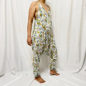 Combinaisons de yoga en coton imprimé pour femmes, taille haute, longueur intégrale, respirantes, pour l'été et les mariages - Product Image 4