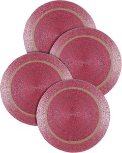 Best Theme Design Rounded Tableware Decorative <b>Placemat</b> Glass <b>Beads</b> for Parties & Other Functions for Parties & Other Functions - Product Image 1