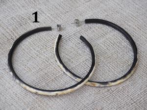 ต่างหูเขาควายสำหรับเด็กผู้หญิง ต่างหูผู้หญิง เครื่องประดับเขาธรรมชาติสำหรับผู้หญิง คุณภาพสูง - Product Image 3