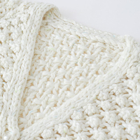 Vente en gros de pulls en tricot décontractés à col rond pour femmes, personnalisables et tendance pour l'hiver