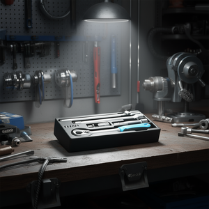 Gedore - Juego de Accesorios para Llave de Trinquete de 1/2'' y Módulo ES para Estuches de Herramientas con Juego de Vasos - Product Image 3